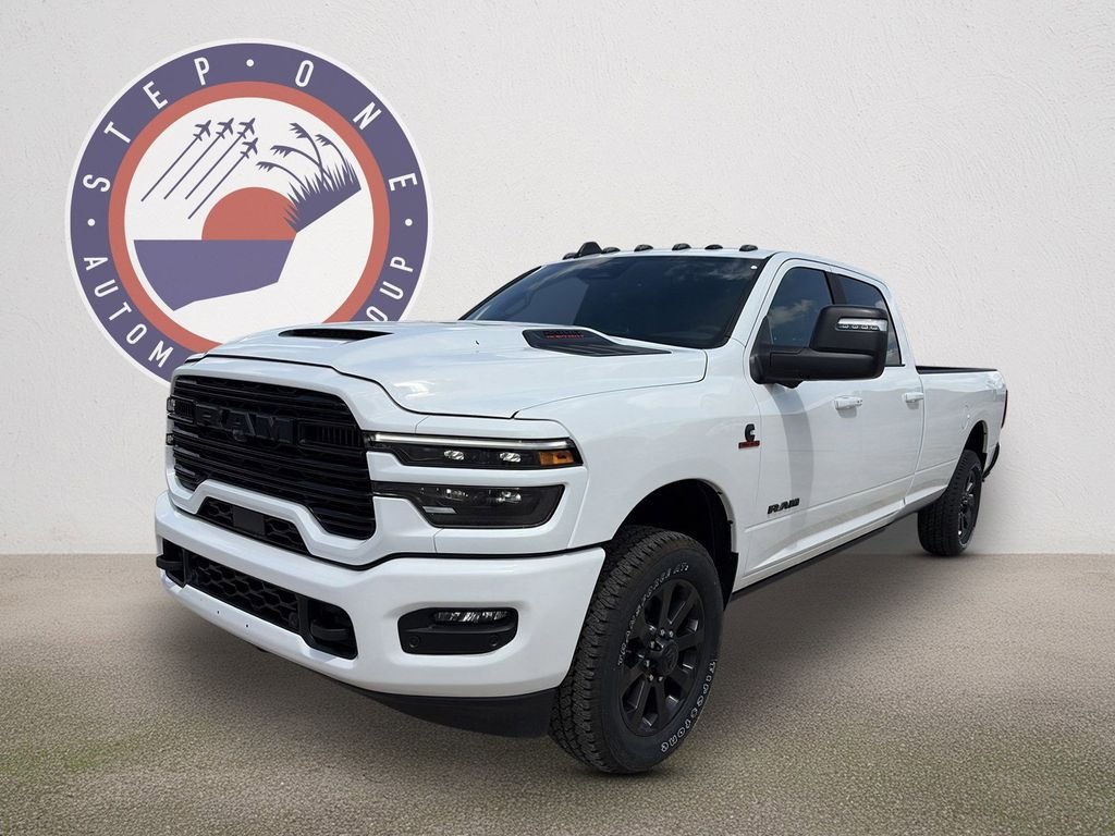 New 2026 Bright White Clear-Coat Exterior Paint Ram Laramie image 2