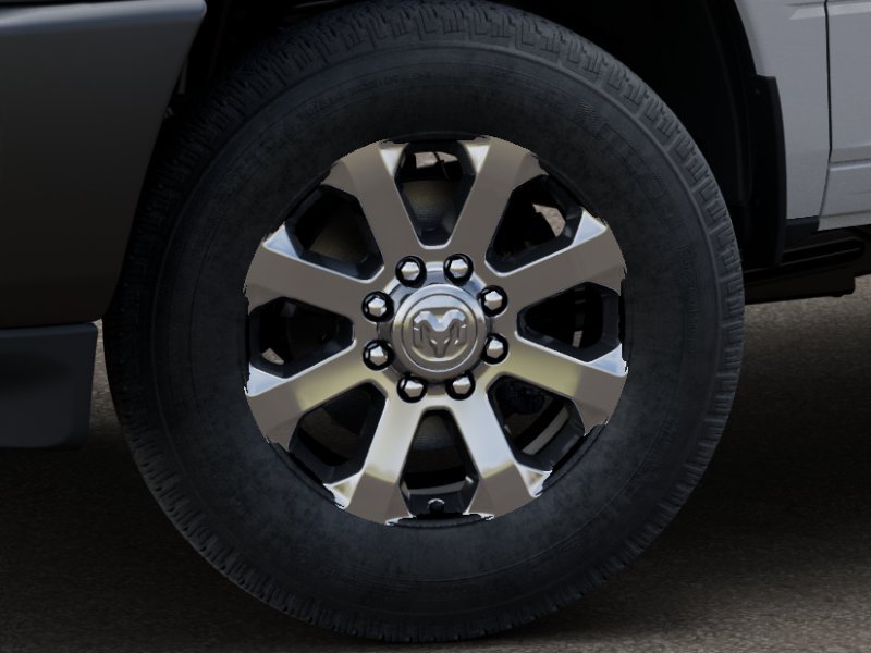 New 2025 Bright White Clear-Coat Exterior Paint RAM Laramie image 35