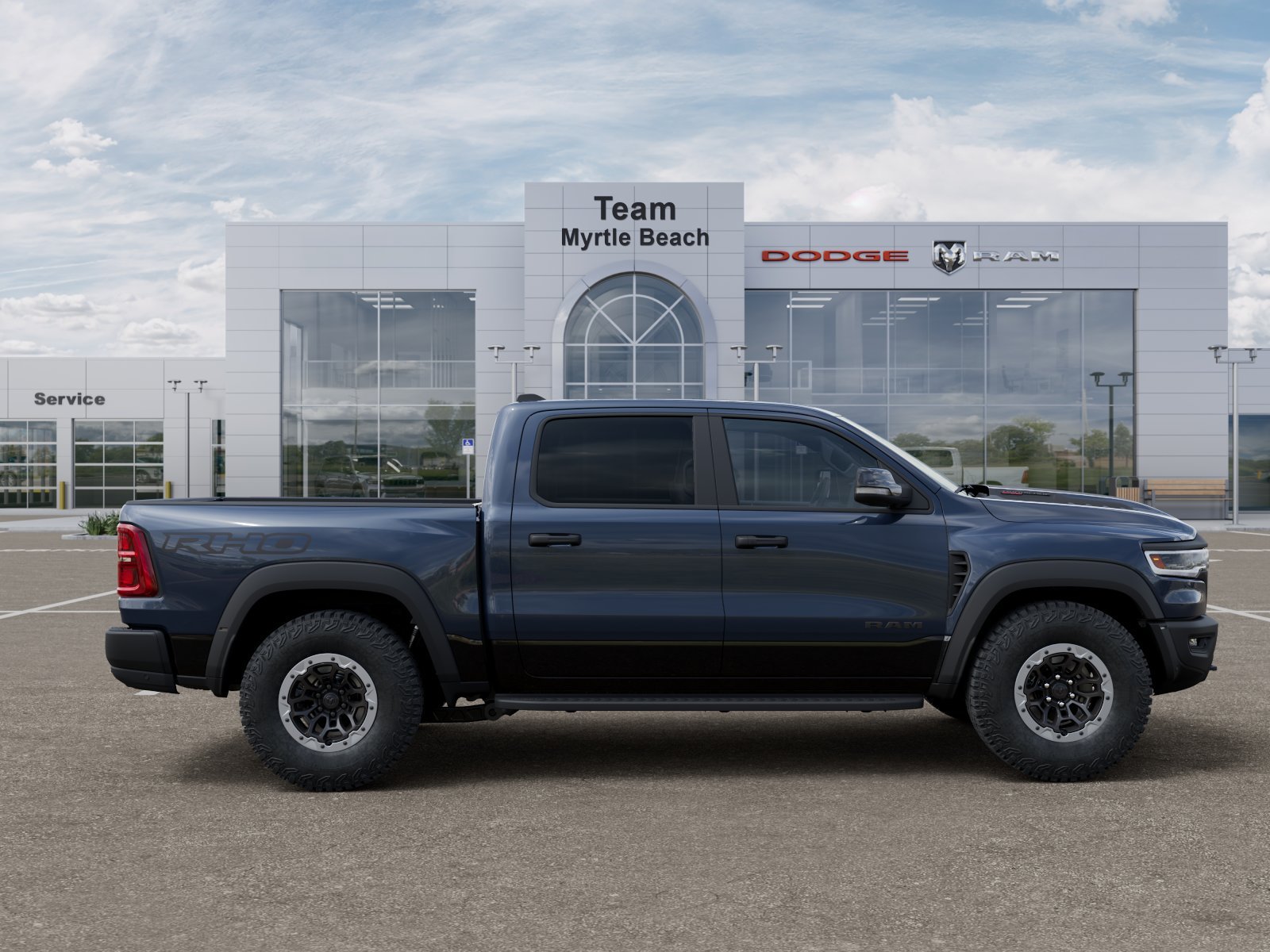 New 2026 Forged Blue Metallic Exterior Paint RAM RHO image 47