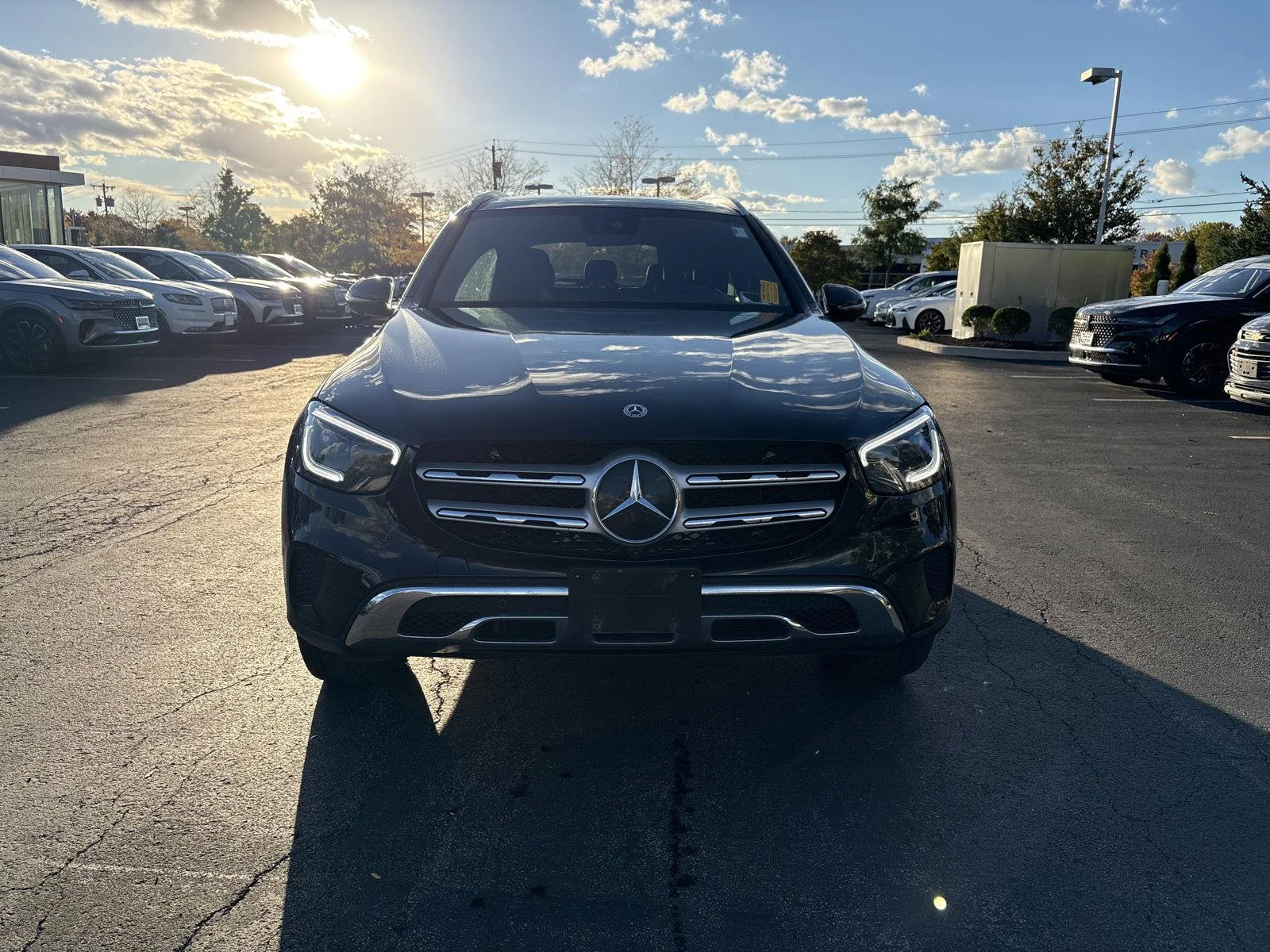 Used 2022 Black Mercedes-Benz GLC 300 image 2