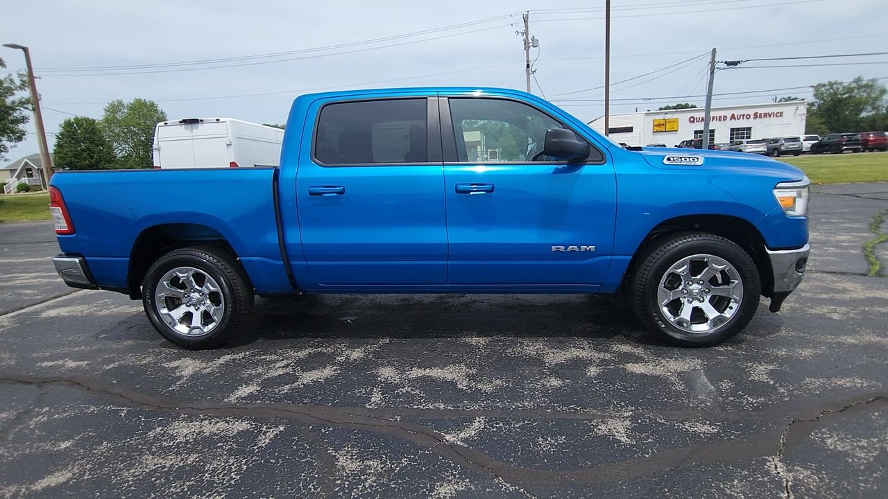 Used 2022 Hydro Blue Pearlcoat Ram Big Horn image 9