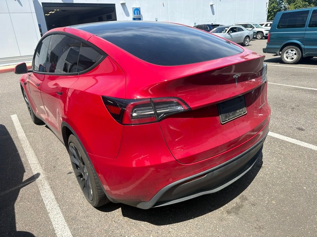 Used 2022 Red Multi-Coat Tesla Long Range image 5