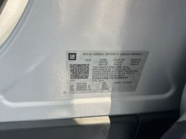 Used 2018 Silver Chevrolet Premier image 36