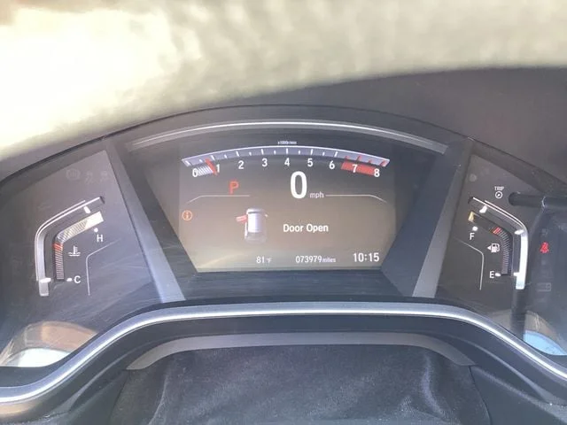 Used 2018 Crystal Black Pearl Honda EX image 15