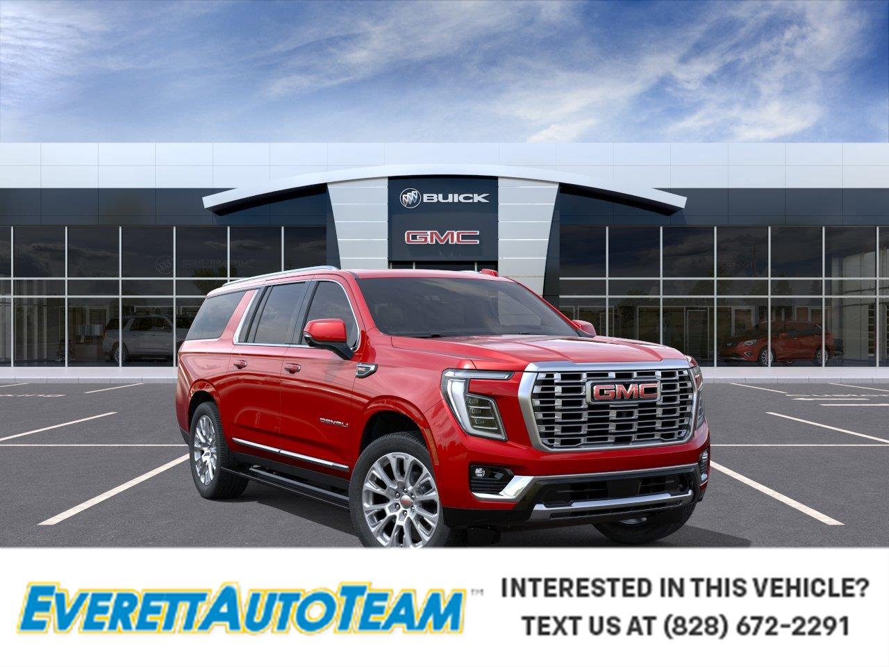 New 2026 Volcanic Red Tintcoat GMC Denali image 1