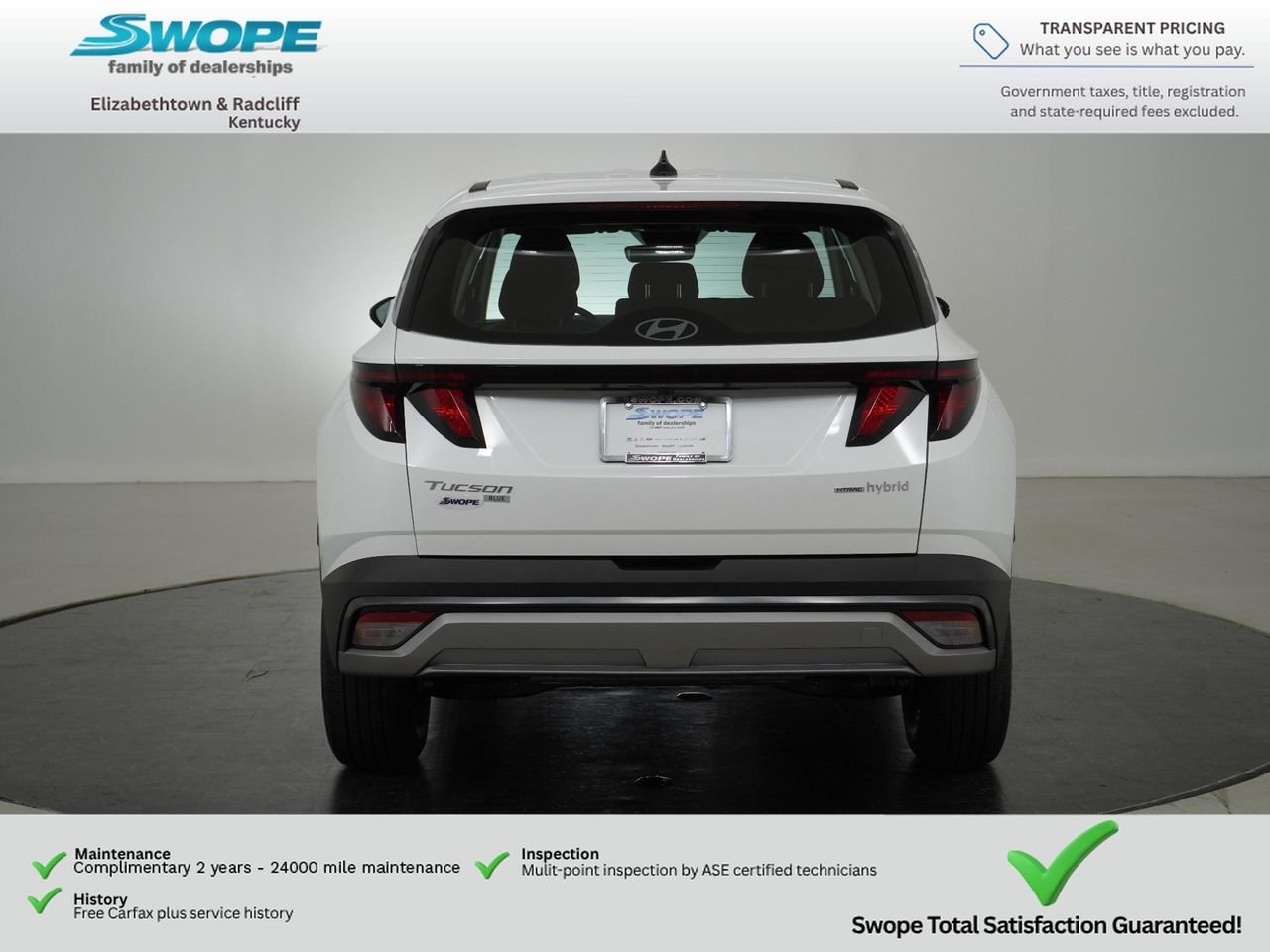 New 2026 Creamy White Pearl Hyundai Blue image 4