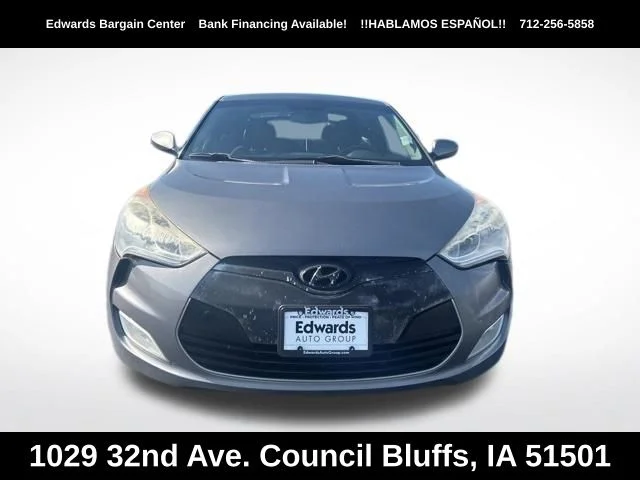 Used 2012 Hyundai Veloster Base with VIN KMHTC6AD3CU075650 for sale in Council Bluffs, IA