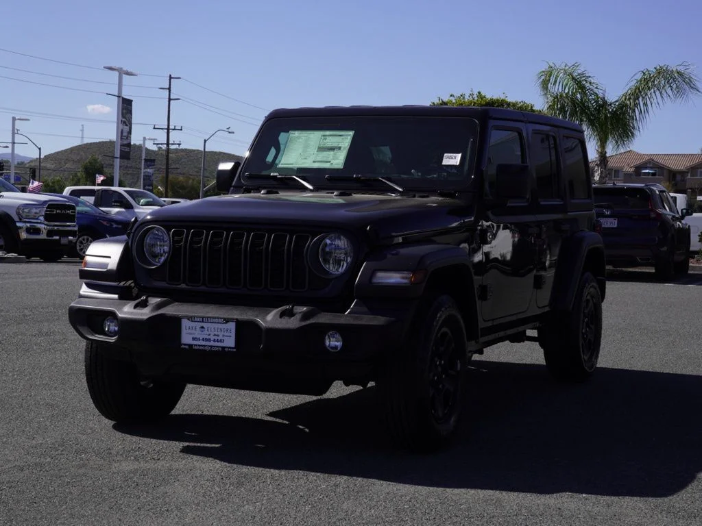 New 2026 Black Clear-Coat Exterior Paint Jeep Sport image 7