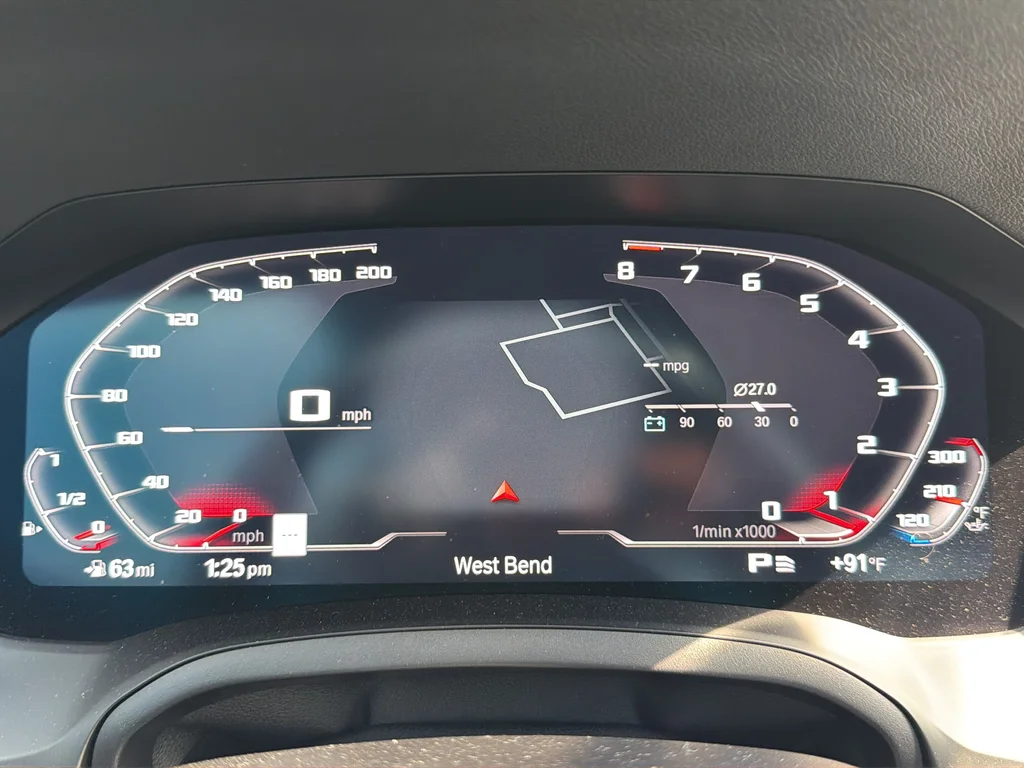 Used 2022 Black BMW M240i xDrive image 12
