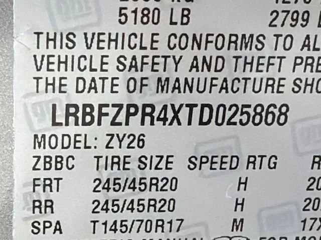 Used 2026 Moonstone Gray Metallic Buick Sport Touring image 33