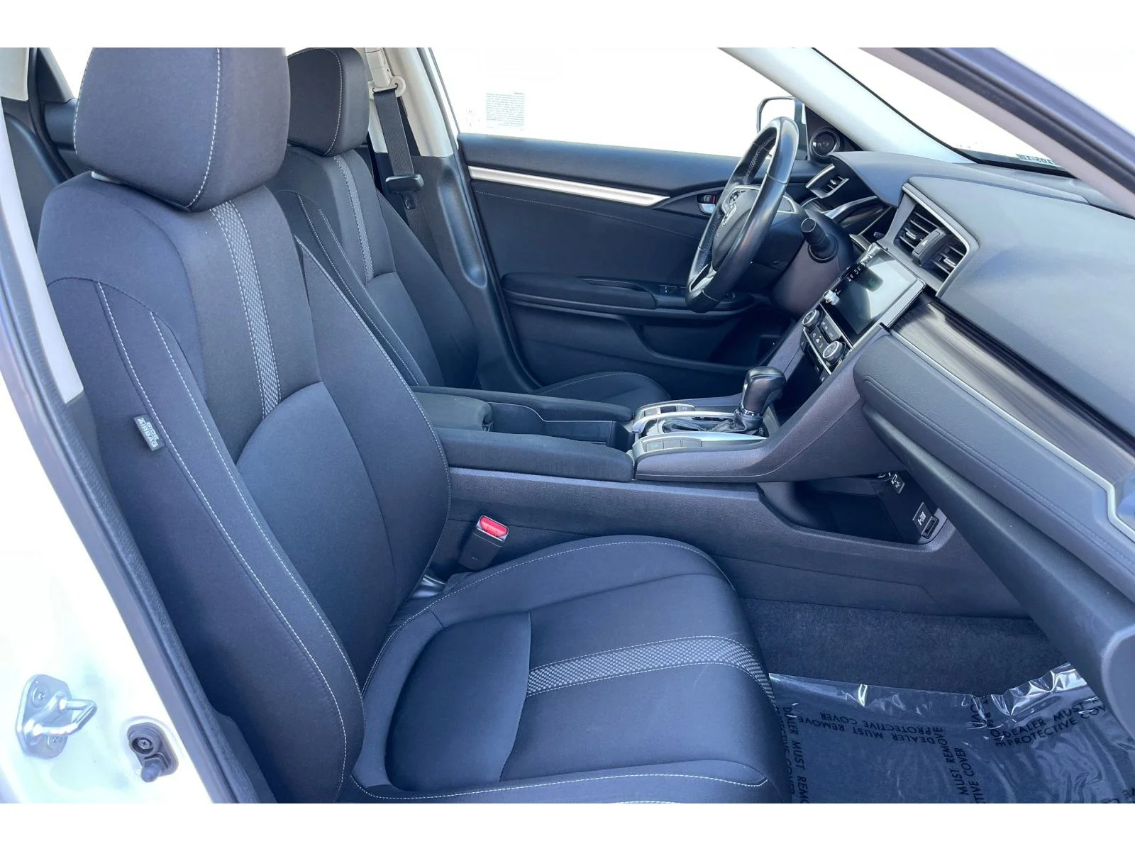 Used 2021 Platinum White Pearl Honda EX image 18