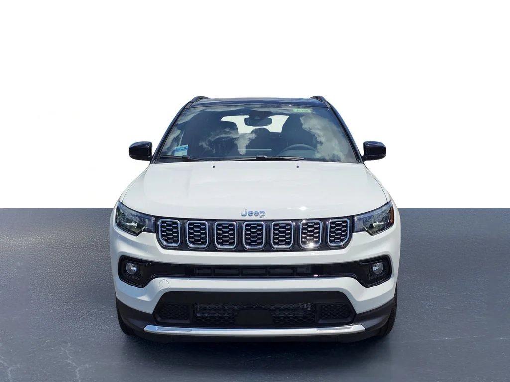New 2026 Bright White Clear-Coat Exterior Paint Jeep Limited image 2