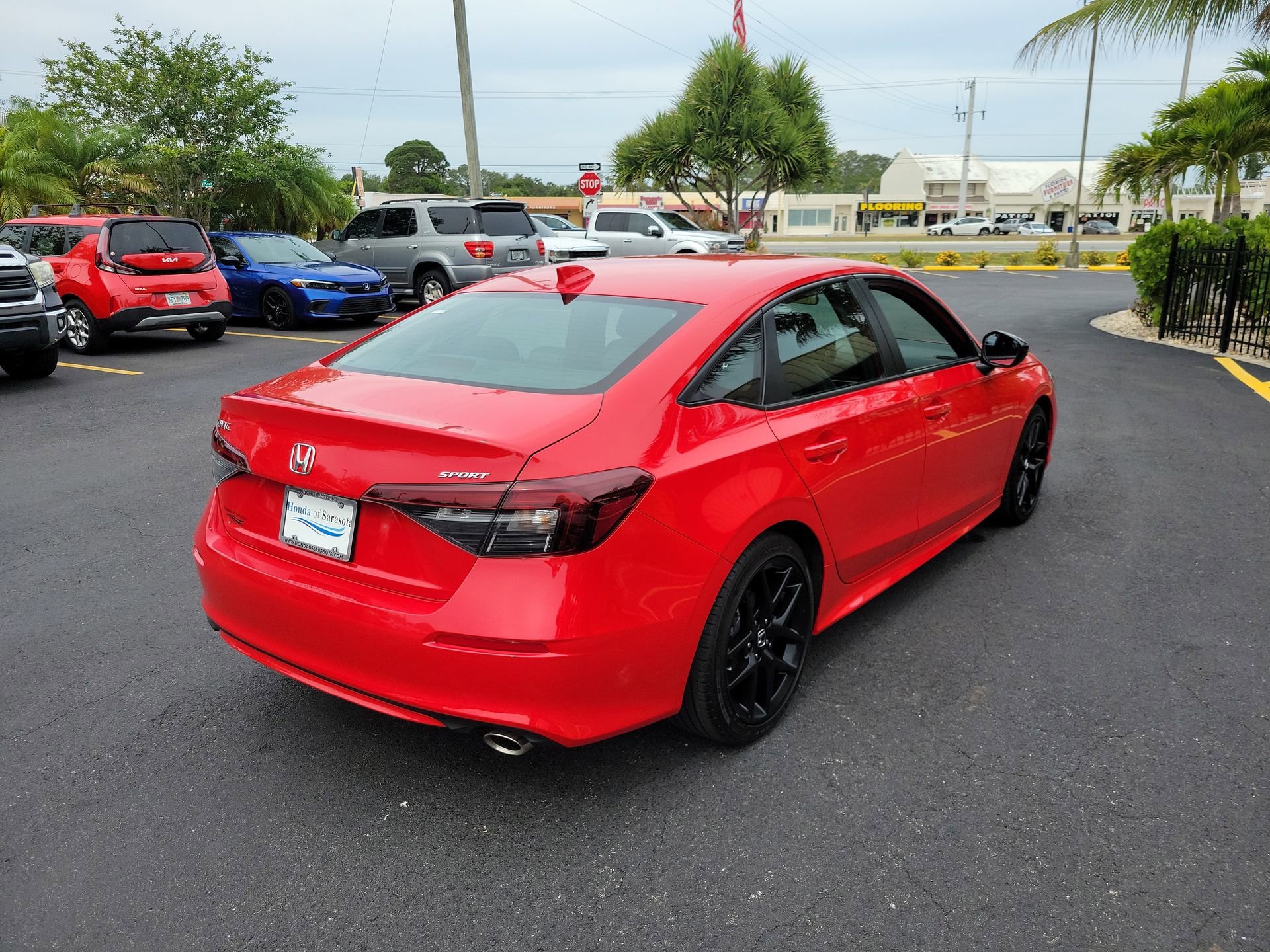 Certified Used 2025 Rallye Red Honda Sport image 6