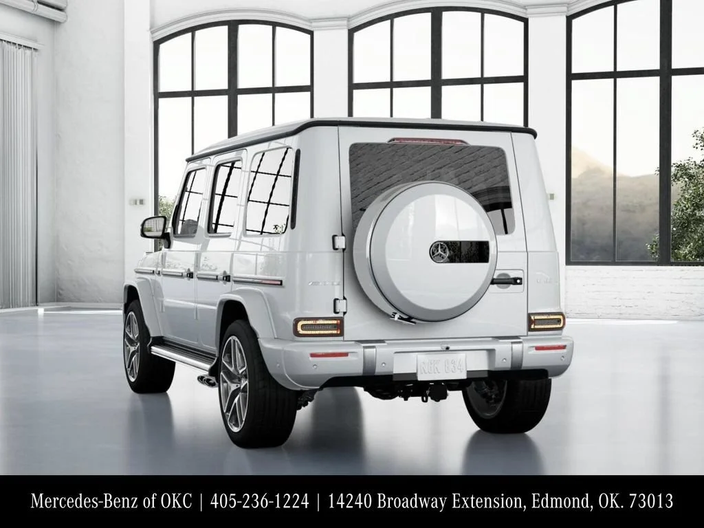 New 2027 MANUFAKTUR Moonlight White Metallic Mercedes-Benz AMG® G 63 SUV image 69