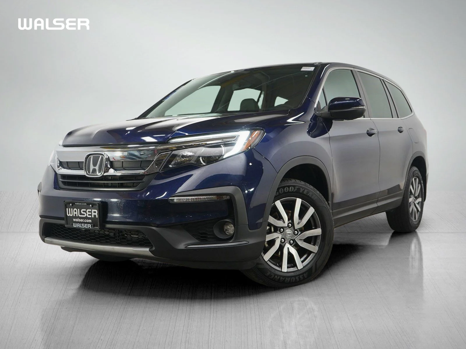 Used 2022 Blue Honda 5D WAGON EX-L 4WD image 1
