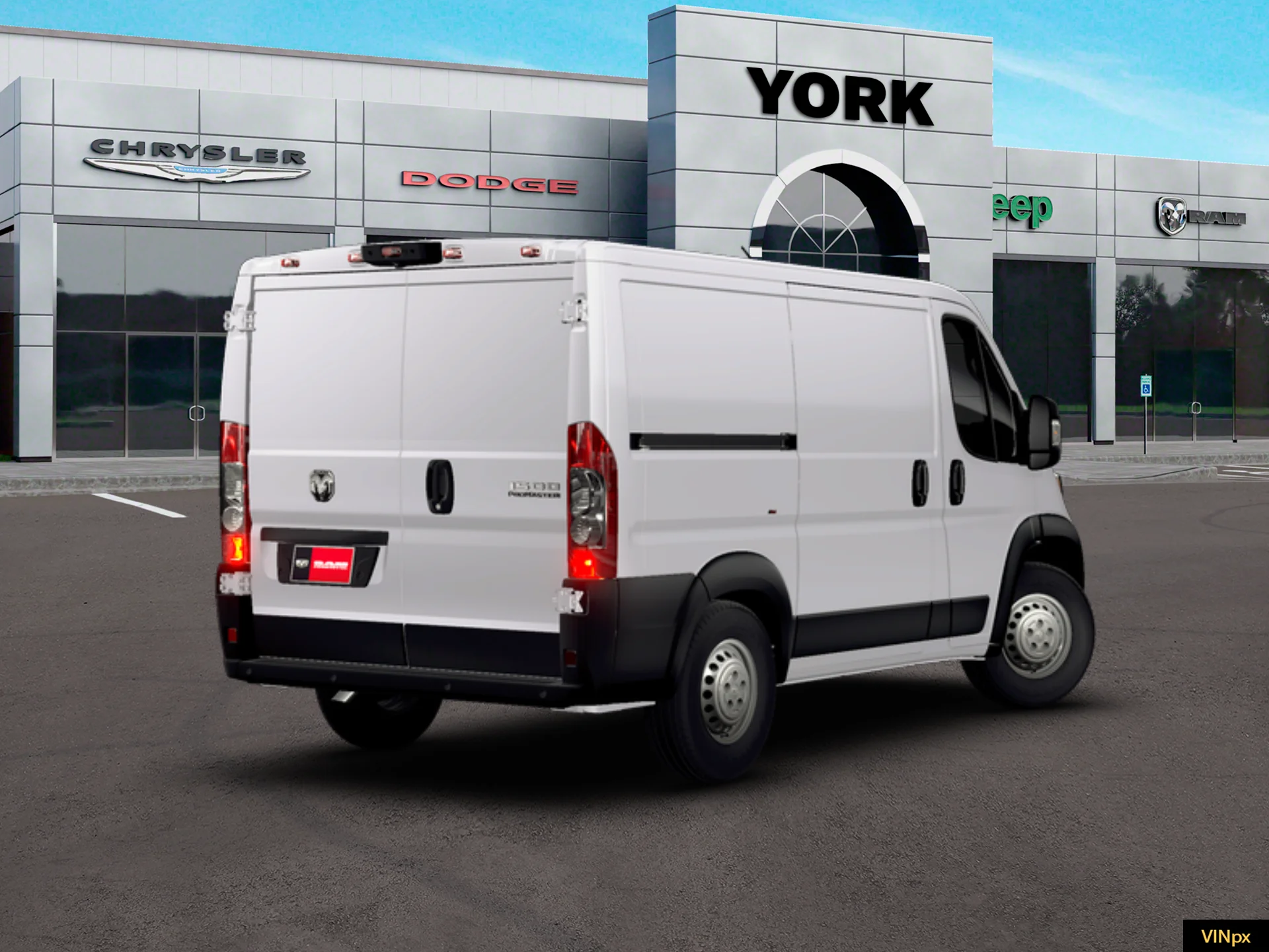 New 2026 Bright White Clear-Coat Exterior Paint RAM Tradesman image 19