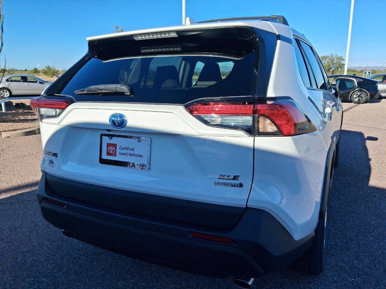 Certified Used 2021 Super White Toyota XLE image 15