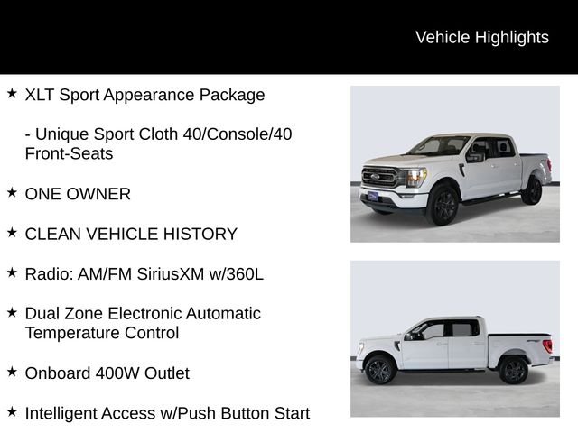 Certified Used 2023 Oxford White Ford XLT image 25
