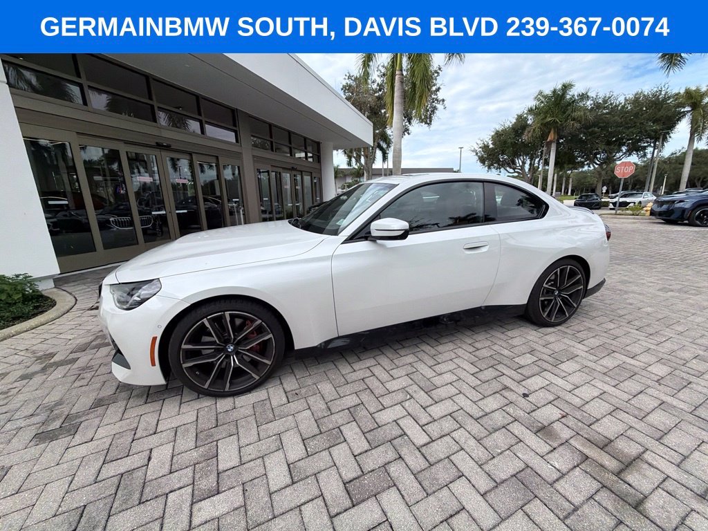 Certified Used 2024 White Metallic BMW 230i image 3