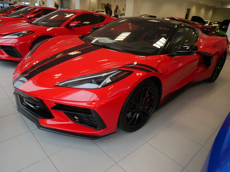 Used 2023 Torch Red Chevrolet 3LT image 2