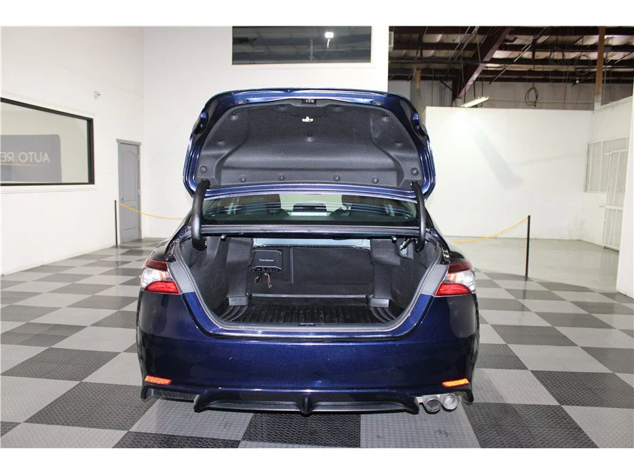 Used 2021 Blue Toyota SE Sedan 4D image 19