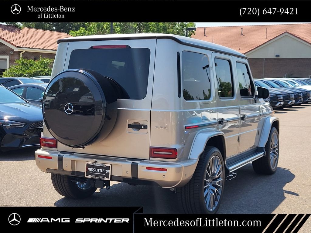 New 2026 MANUFAKTUR Desert Silver metallic Mercedes-Benz G 63 AMG® image 7