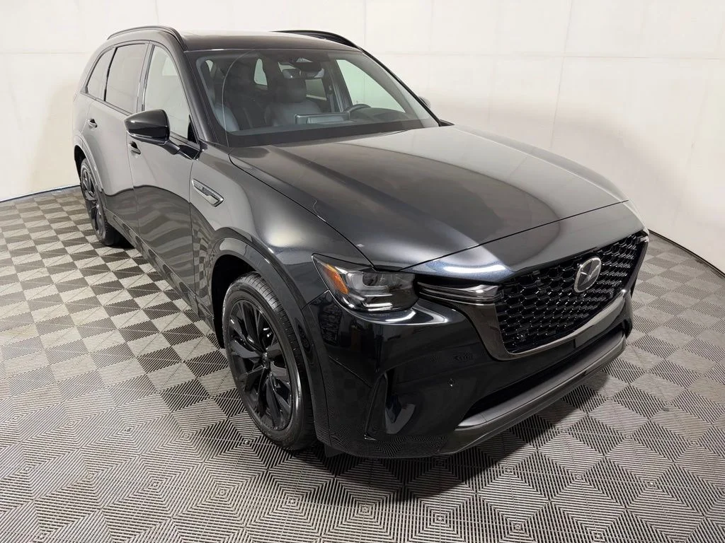 New 2026 Jet Black Mica Mazda 3.3 Turbo S Premium Sport AWD image 1