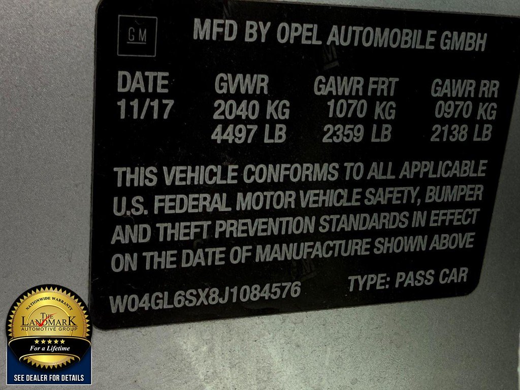 Used 2018 Quicksilver Metallic Buick 4dr Sdn Preferred FWD image 20
