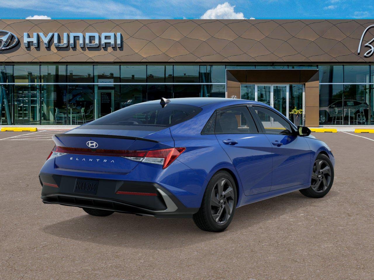 New 2026 Intense Blue Hyundai SEL Sport image 4