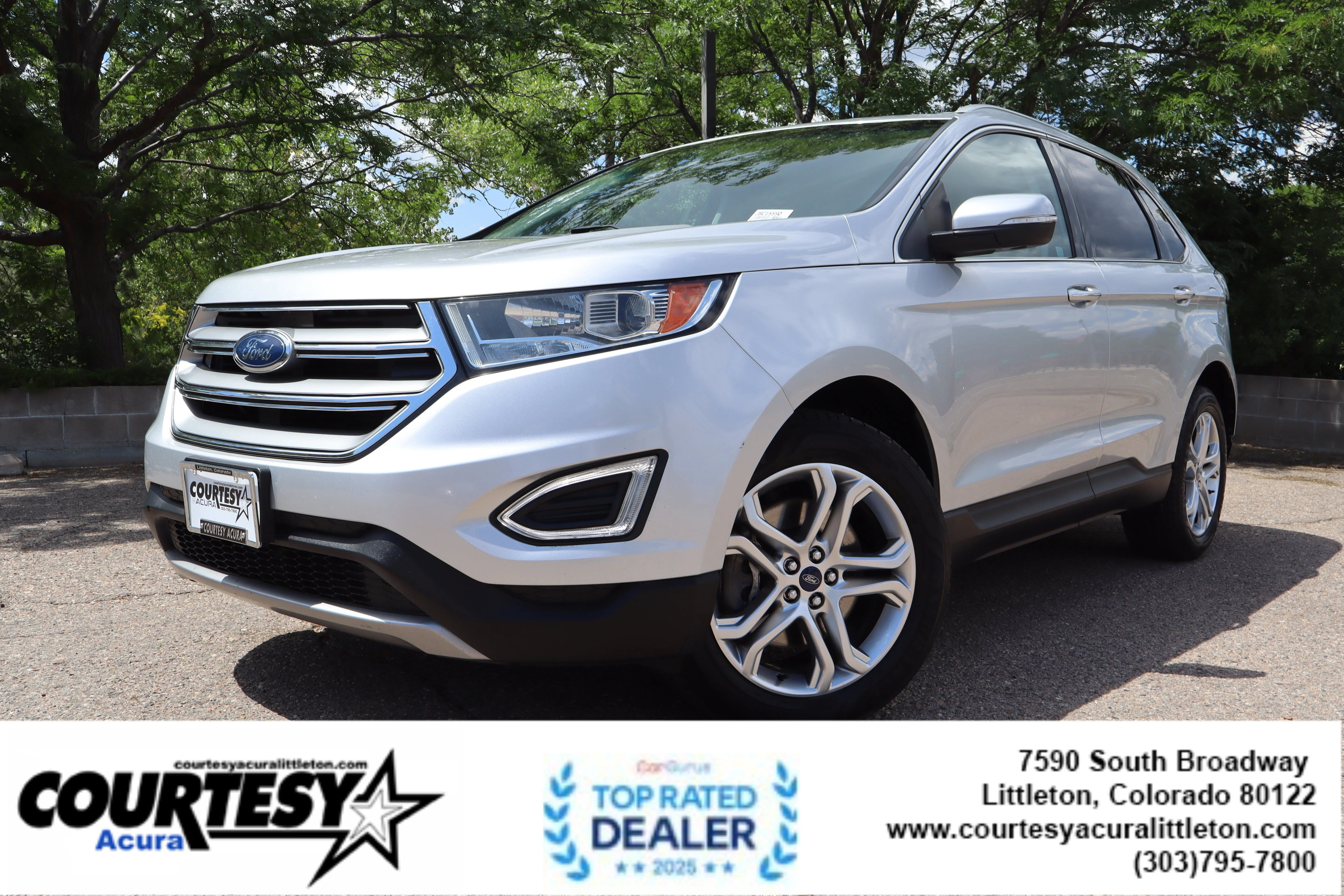 Used 2018 Silver Ford Titanium image 1