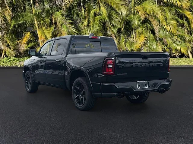 New 2026 Diamond Black Crystal Pearl-Coat Exterior Paint RAM Laramie image 7