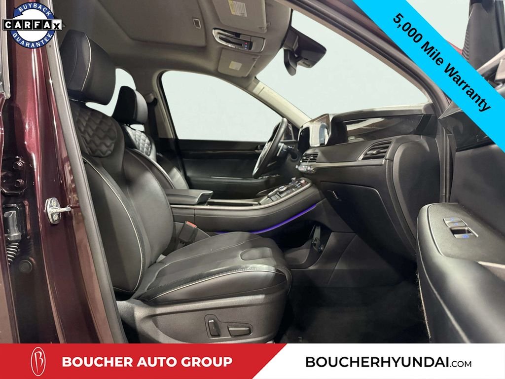 Certified Used 2021 Sierra Burgundy Hyundai Limited image 29