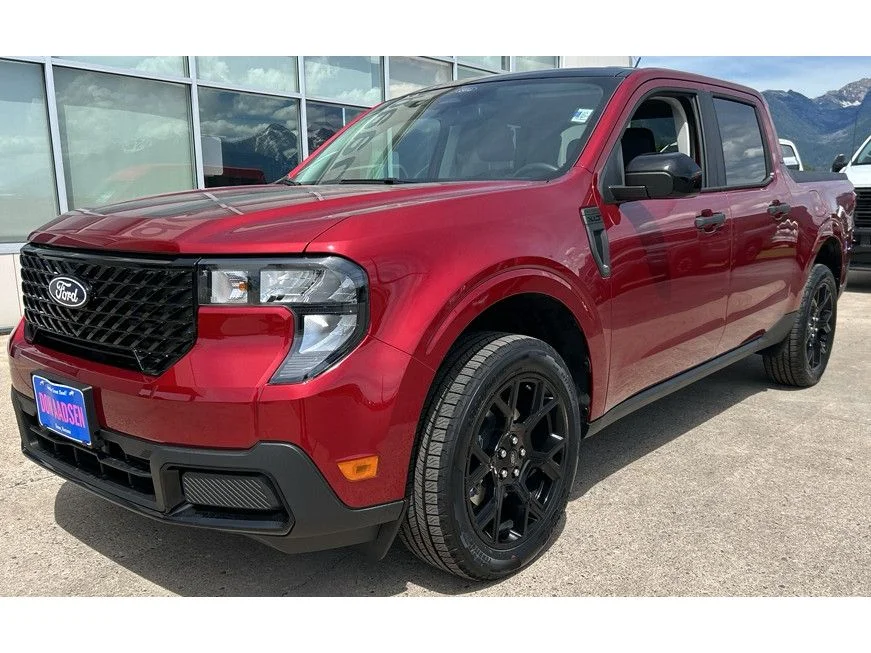 New 2026 Ruby Red Metallic Tinted Clearcoat Ford XLT image 3