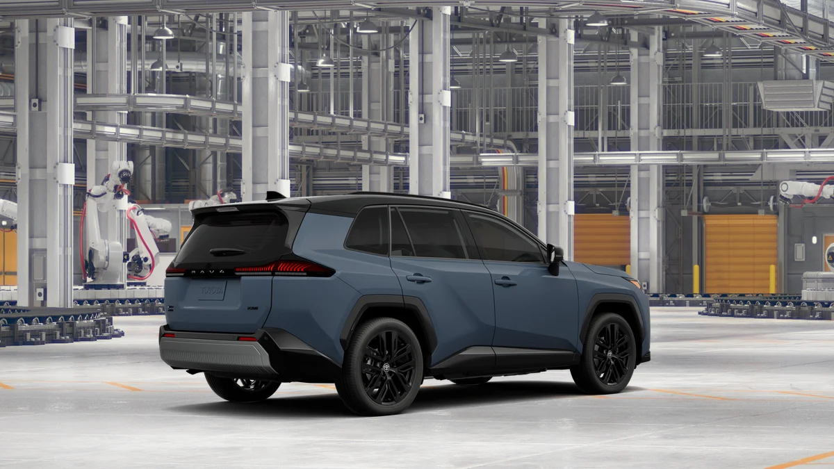 New 2026 Storm Cloud with Midnight Black Metallic roof Toyota XSE image 10