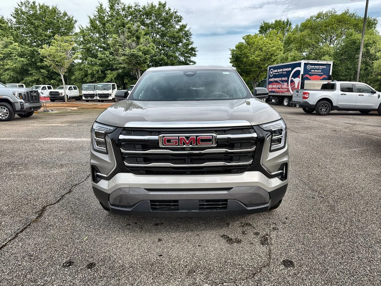 New 2026 Riverstone Metallic GMC Elevation image 3