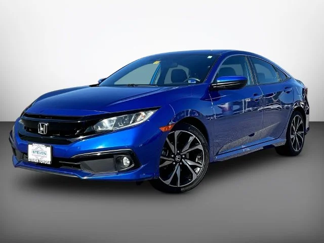 Used 2021 Blue Honda Sport image 3