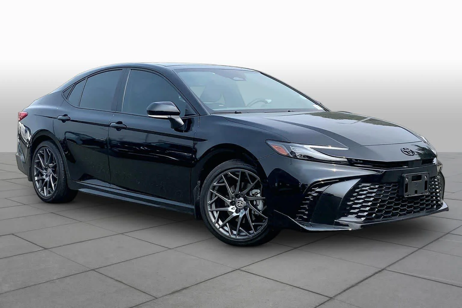 Used 2026 Midnight Black Metallic Toyota XSE image 3