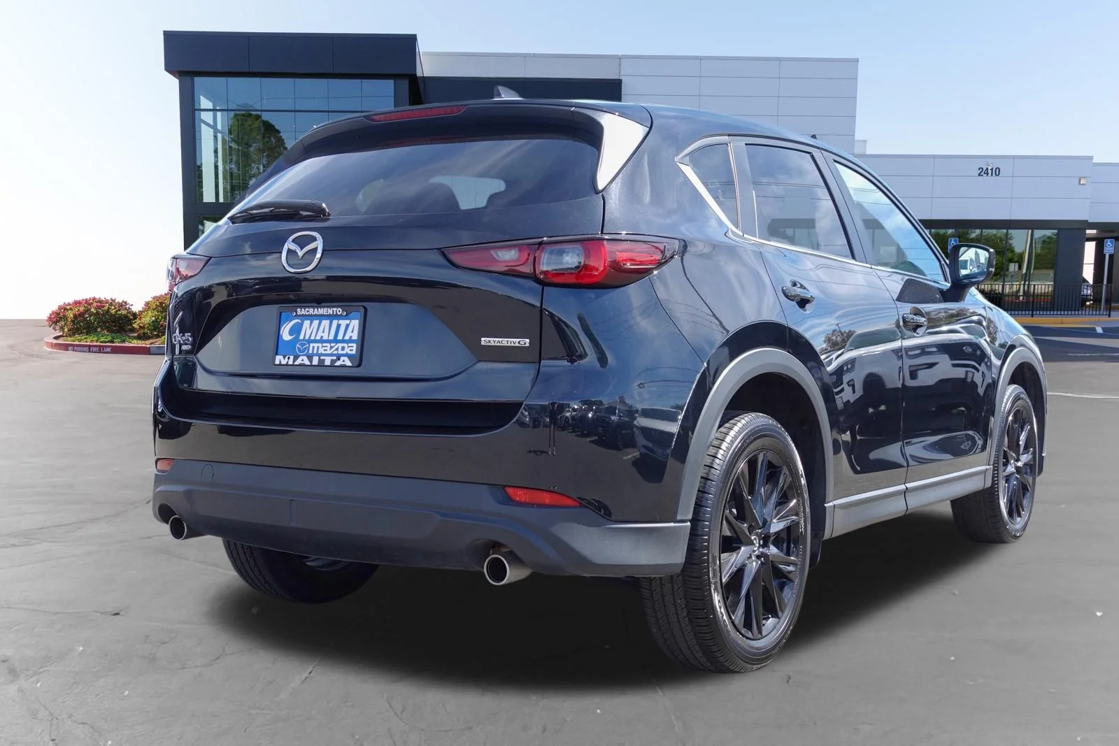 Certified Used 2025 Jet Black Mica Mazda 2.5 S Carbon Edition image 4