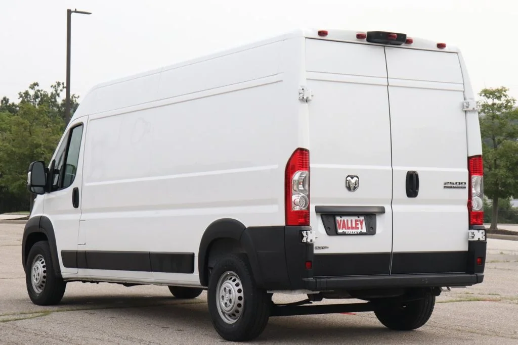 Used 2024 Bright White Clearcoat Ram High Roof image 7