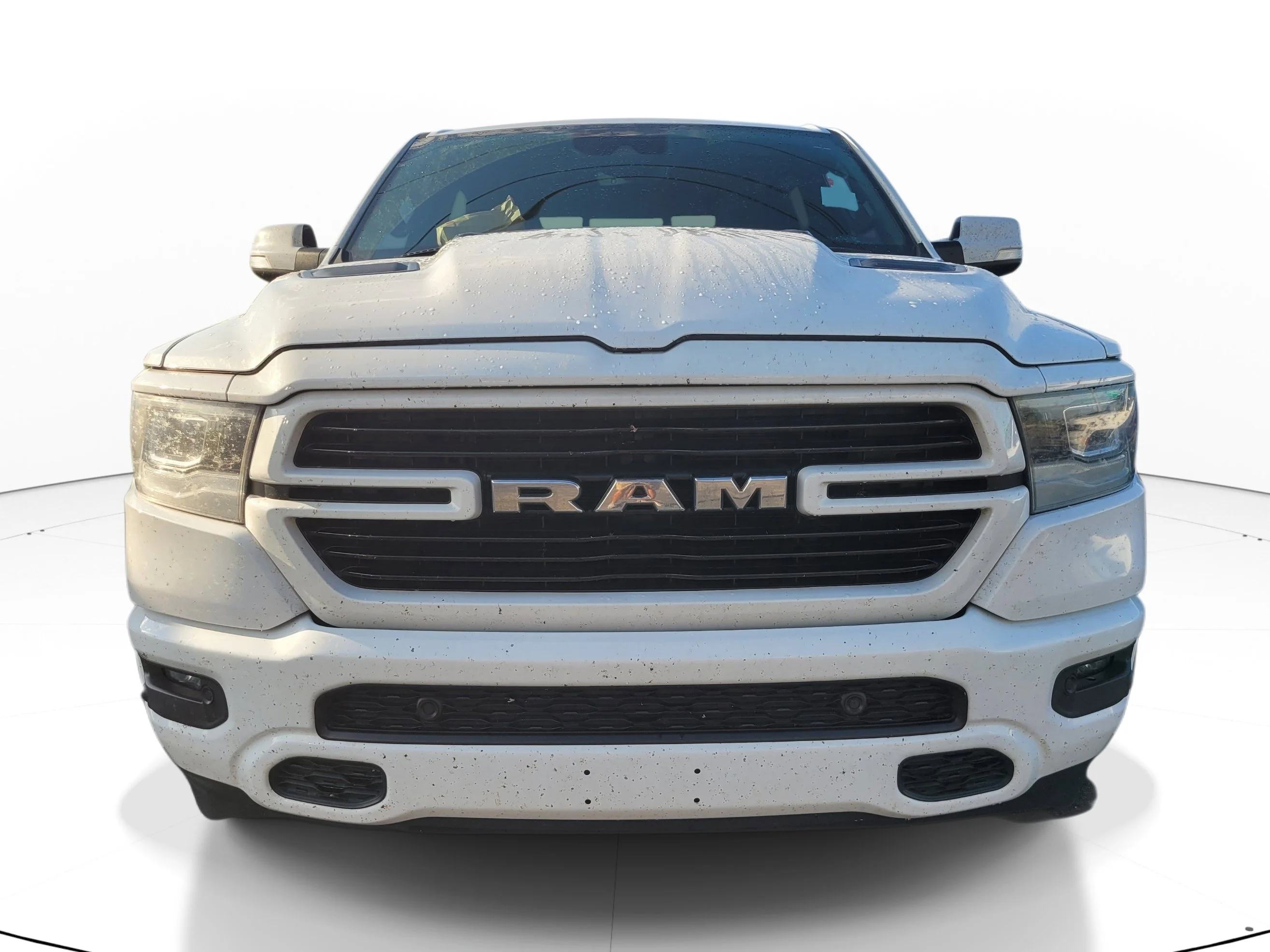 Used 2022 Bright White Clearcoat Ram Laramie image 2