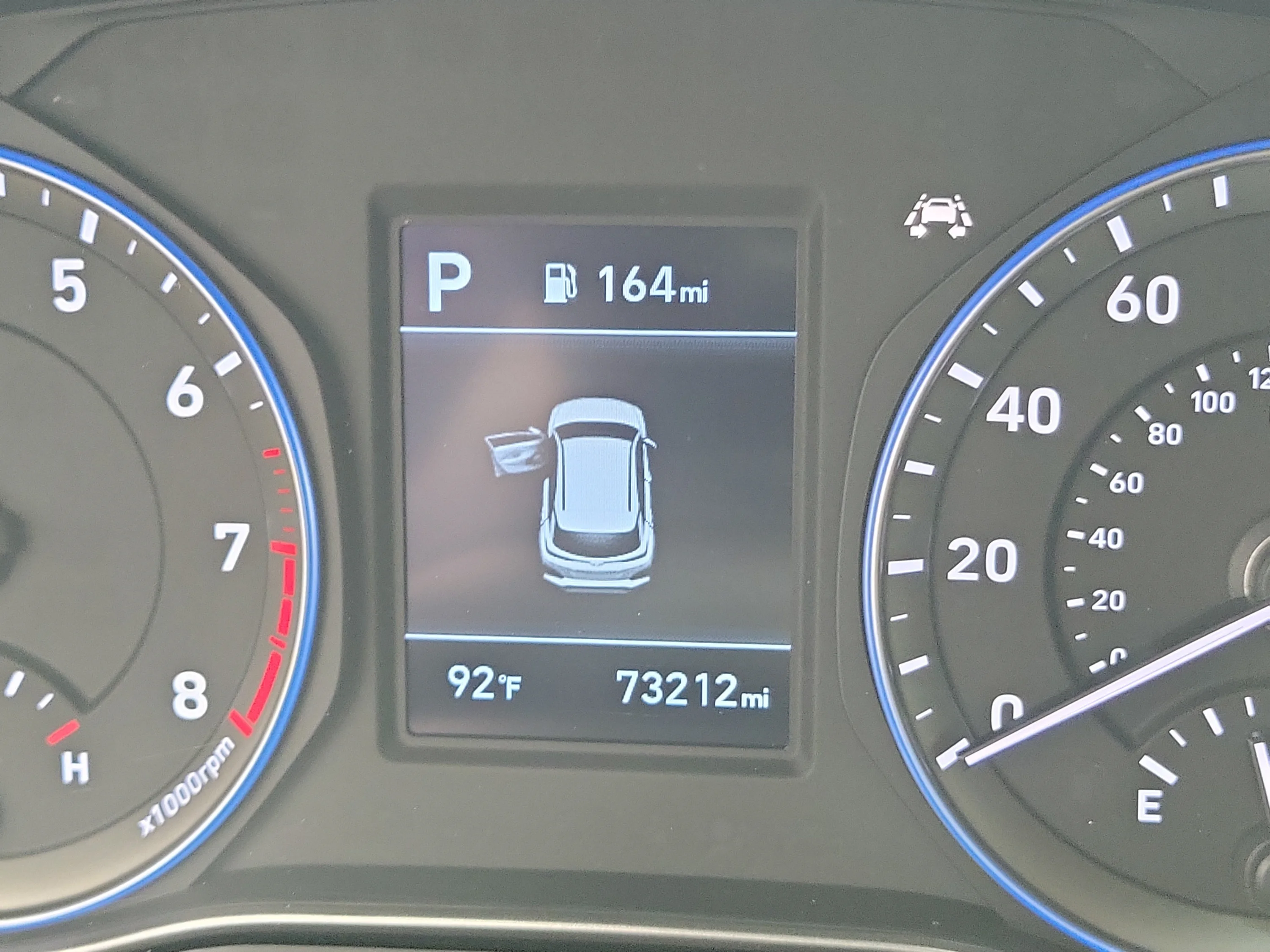 Used 2020 Surf Blue Hyundai SEL image 23