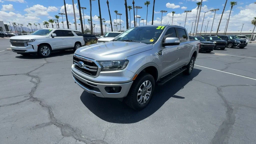 Used 2021 Silver Ford Lariat image 5