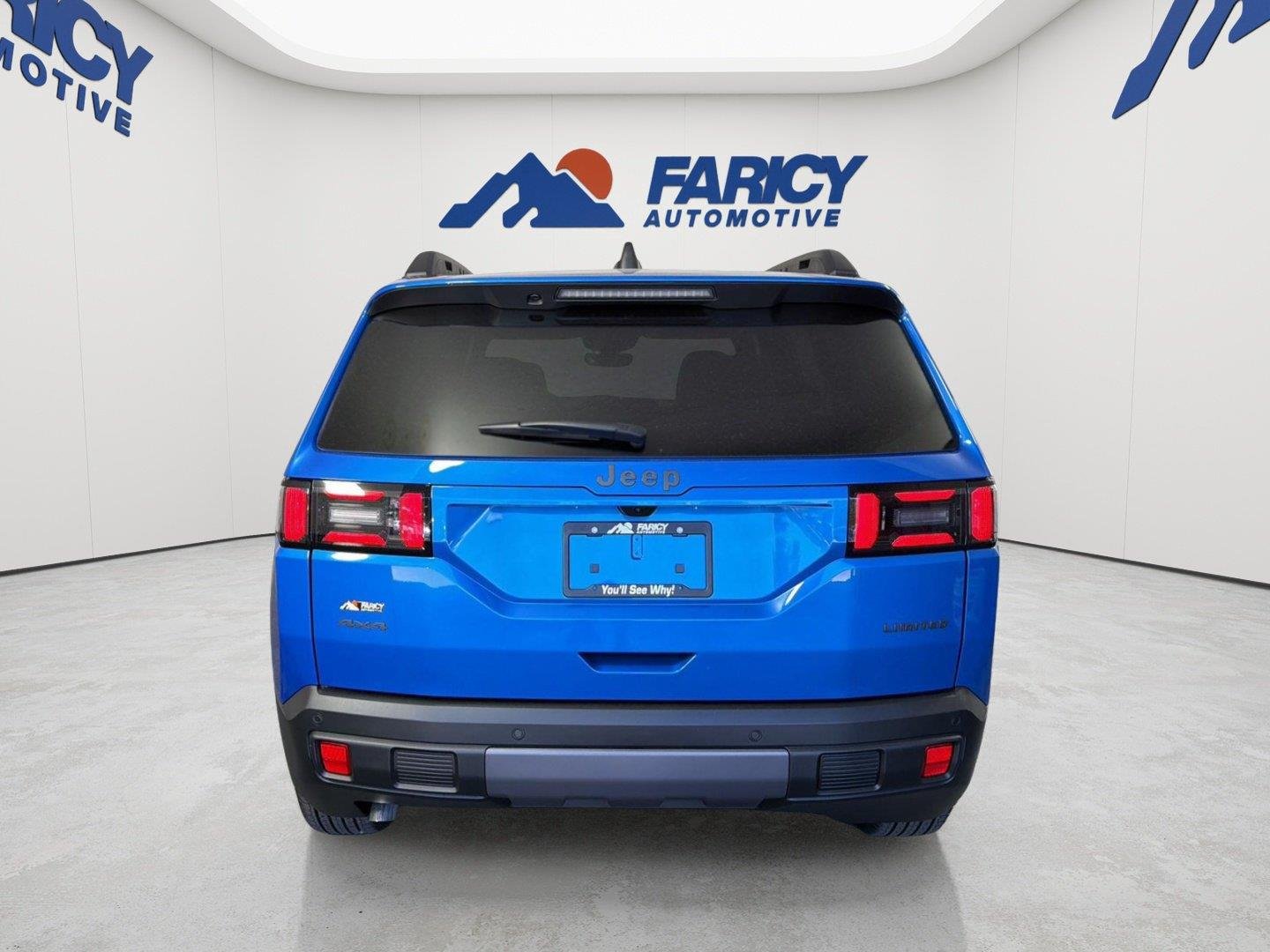 New 2026 Hydro Blue Pearlcoat Jeep Limited image 5