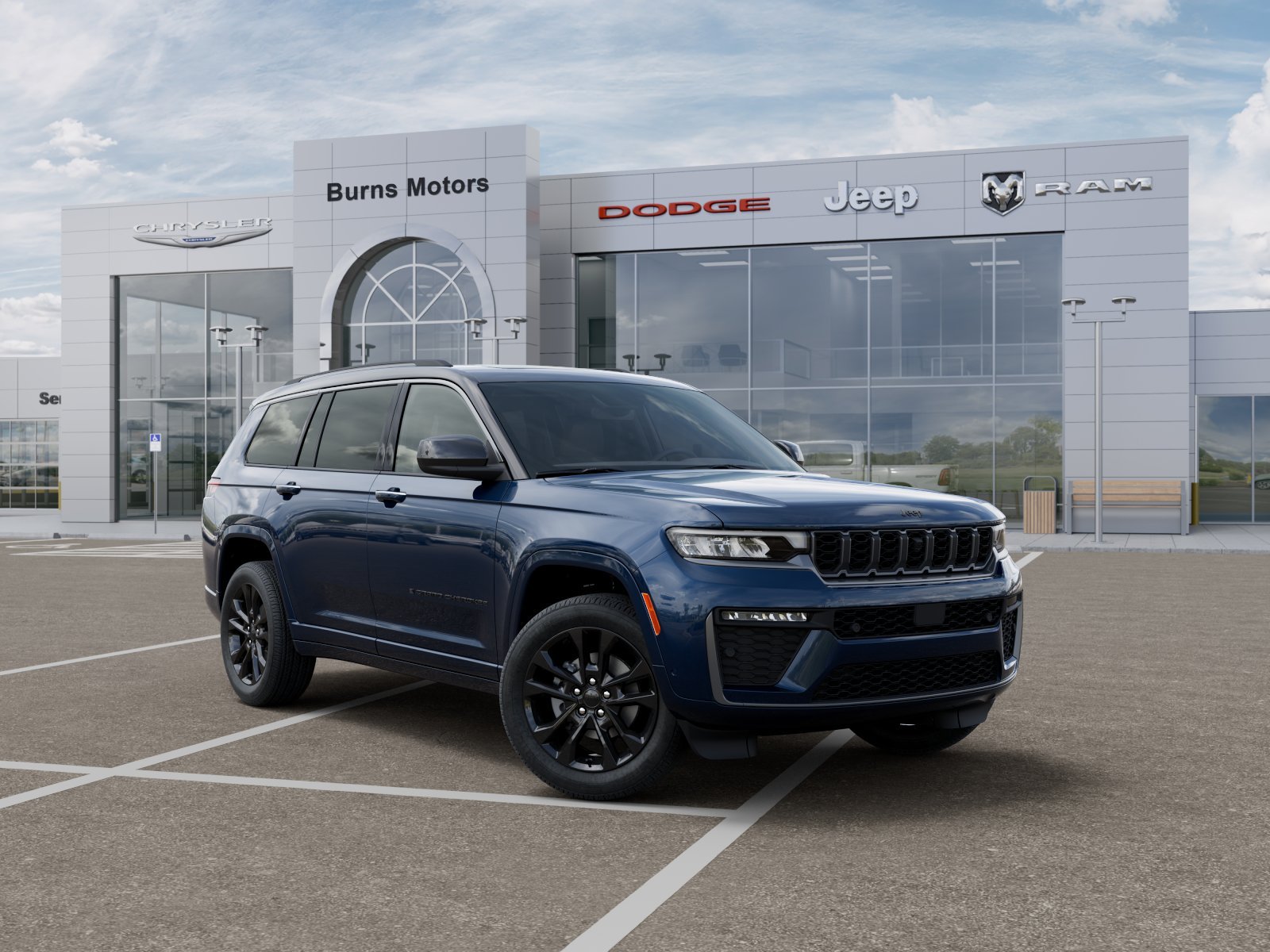 New 2026 Fathom Blue Pearl-Coat Exterior Paint Jeep Limited Reserve BLACKOUT image 31