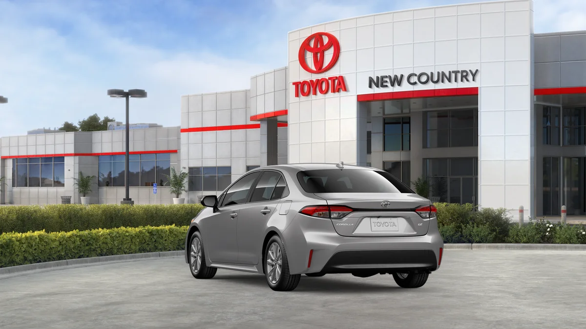 New 2026 Classic Silver Metallic Toyota LE image 7