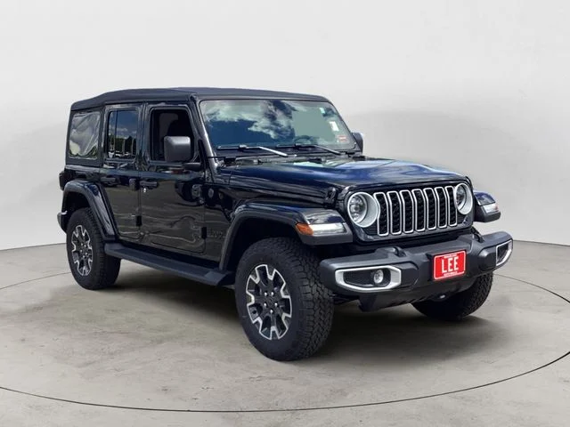 New 2026 Black Clearcoat Jeep 4-DOOR SAHARA image 8