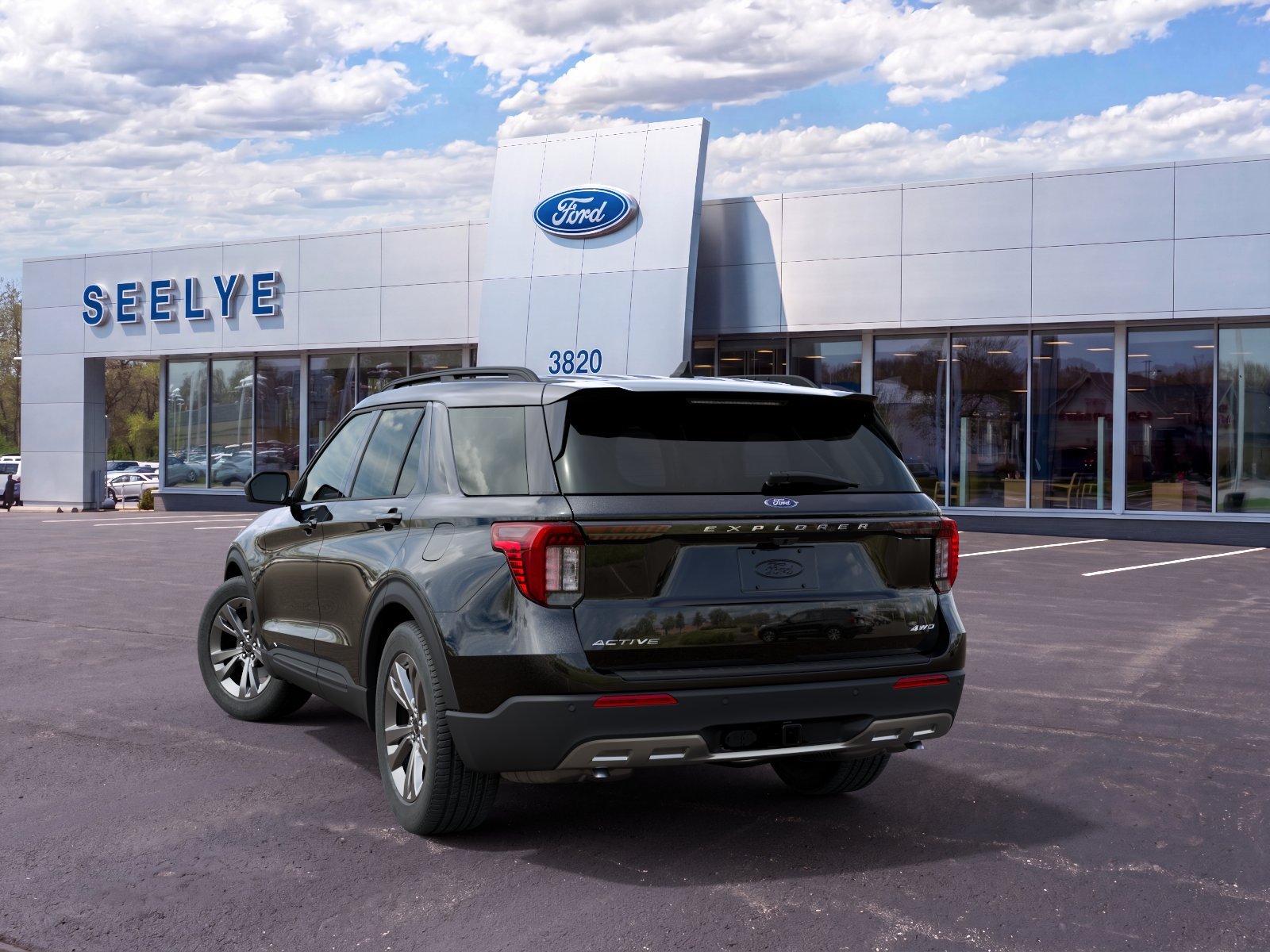 New 2027 Black Ford 4DR 4WD ACTIVE image 4
