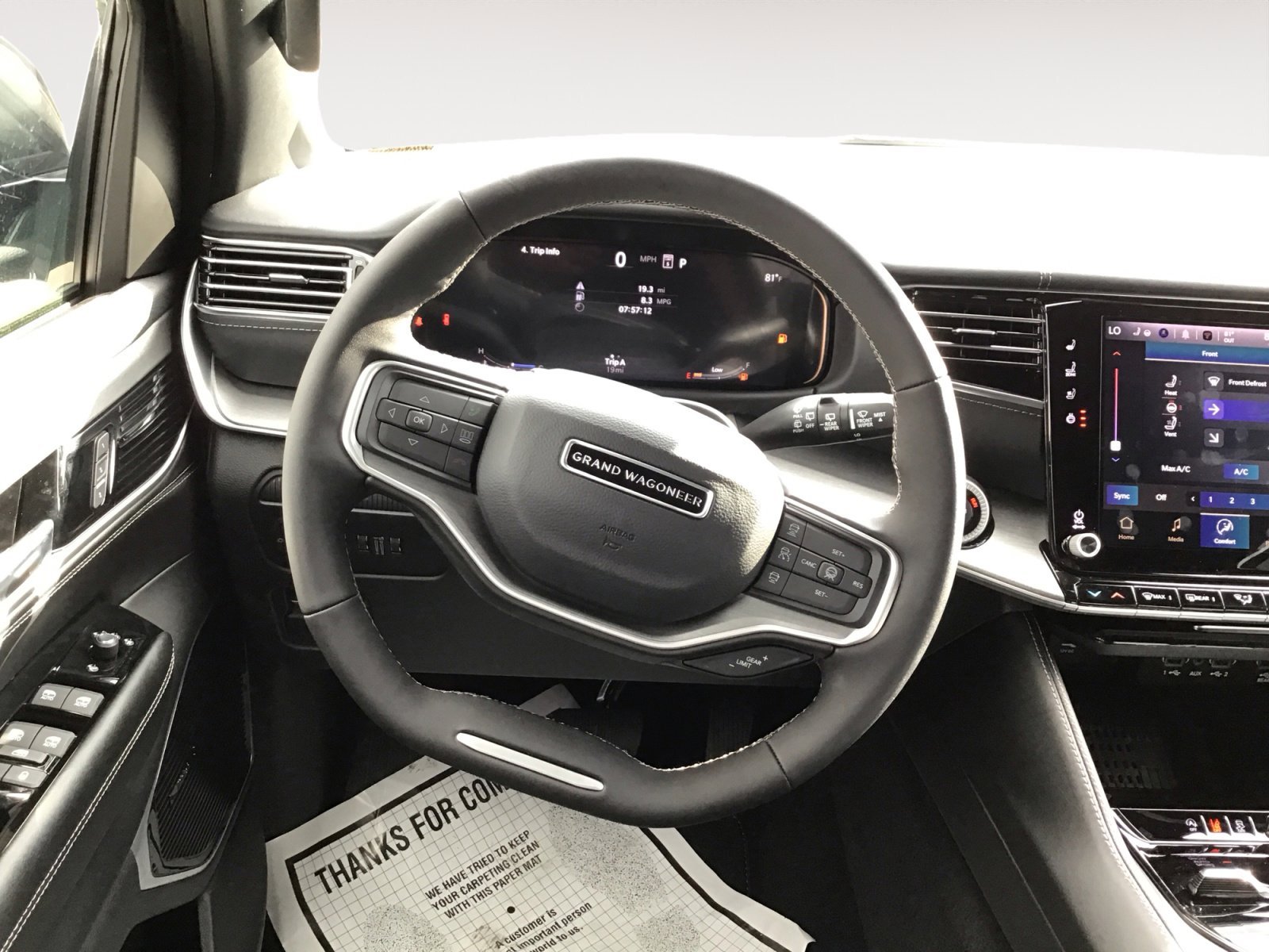 New 2026 Bright White Clearcoat Jeep Limited Reserve image 13
