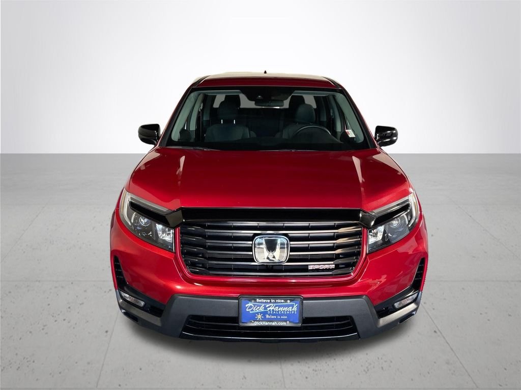 Used 2021 Radiant Red Metallic II Honda Sport image 3