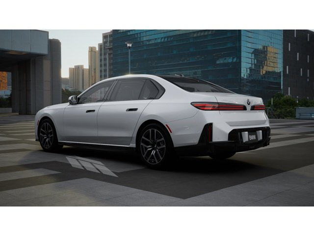New 2027 Mineral White Metallic BMW 740i xDrive image 2